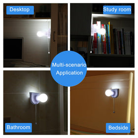 Shuwea adhesive-install closet light base enables fast, cordless mounting.