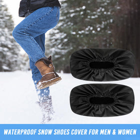 Shyyween boot cover helps keep shoes clean and reusable after wear.