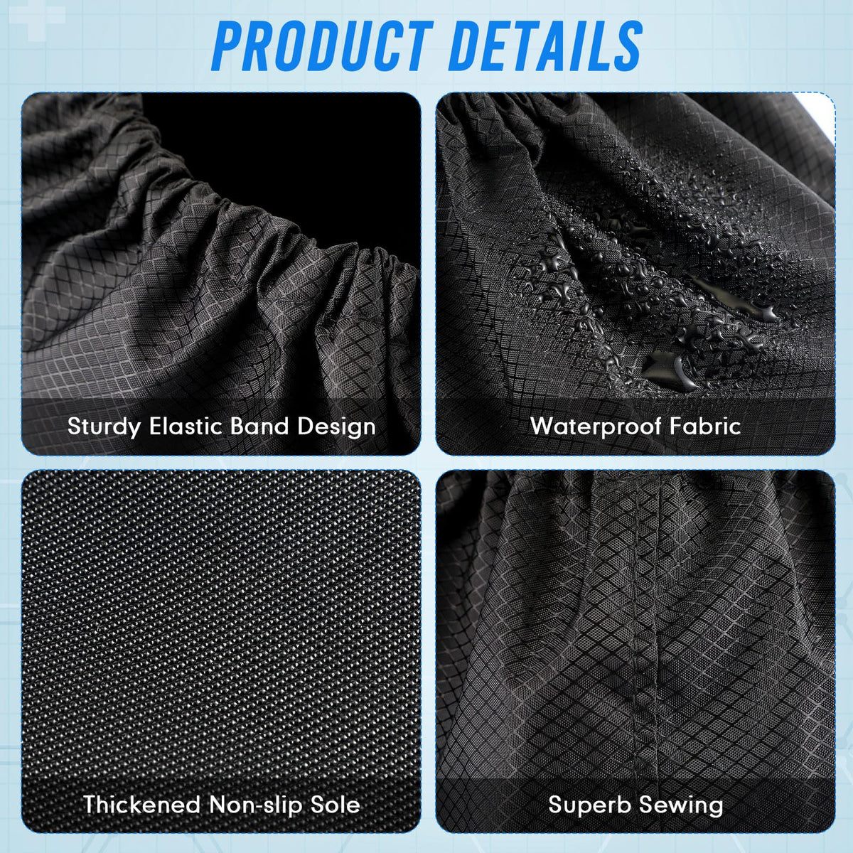Shyyween boot cover fits most fracture boots and postoperative shoes for versatile use.