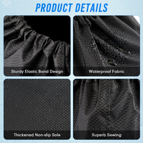 Shyyween boot cover fits most fracture boots and postoperative shoes for versatile use.