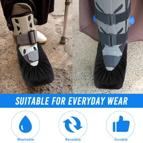 Shyyween boot cover suitable for rain, snow, travel and daily outdoor activities.
