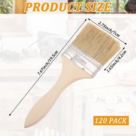 Sibosen chip brush with ergonomic wooden handle for comfortable long sessions.