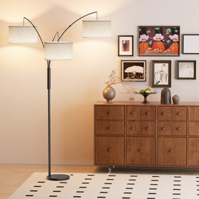 SIBRILLE 27W lamp used at night for soft, flicker-free illumination.