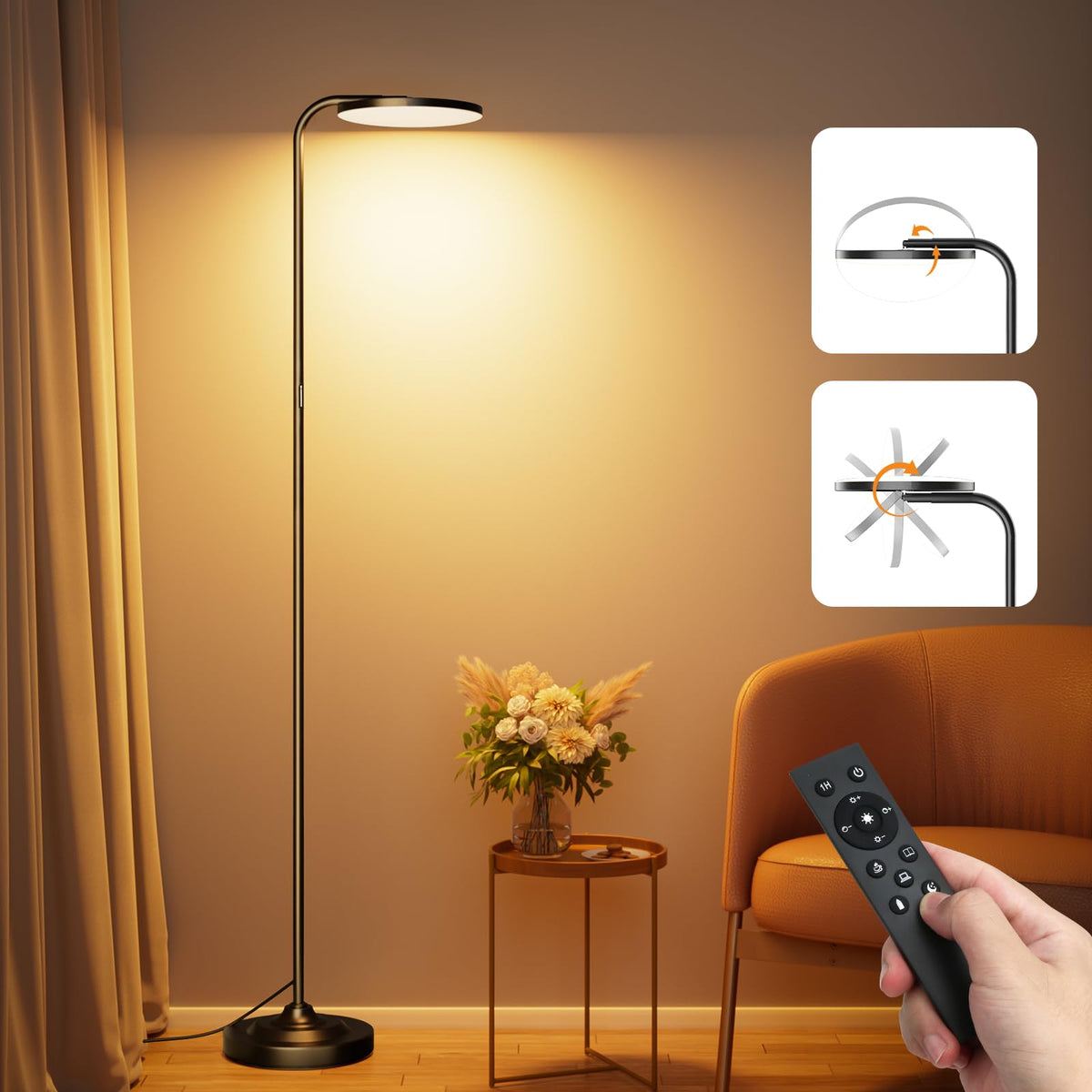 Sibrille 36W lamp base and assembly for quick setup