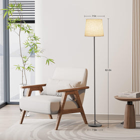 SIBRILLE floor lamp with foot switch for easy control.