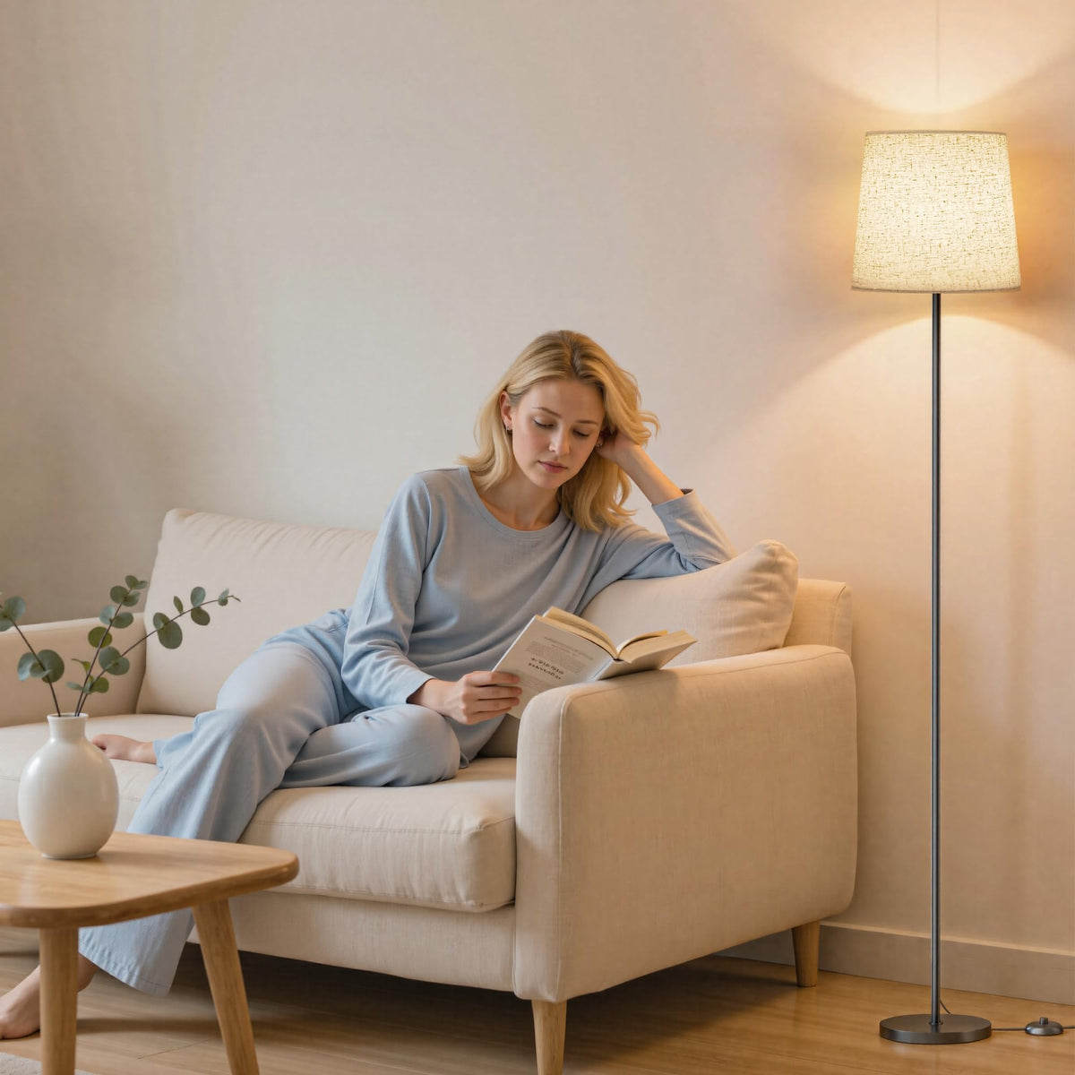 SIBRILLE lamp with memory and timer saves last settings.
