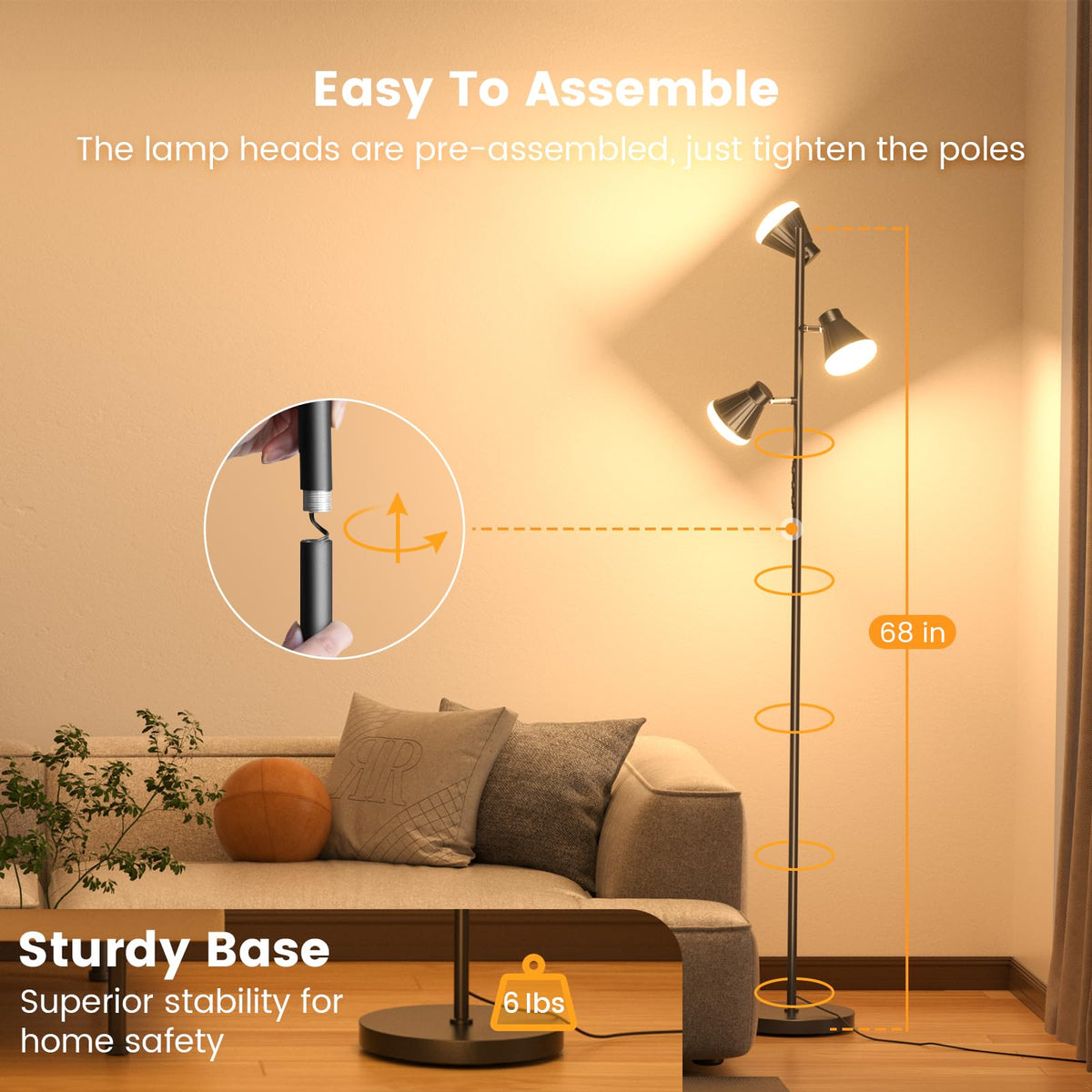 SIBRILLE flicker-free light for comfortable reading and work