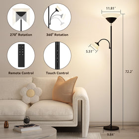 SIBRILLE gooseneck reading light offers 360-degree flexibility for tasks.