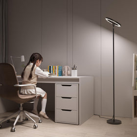 SIBRILLE stable base prevents tipping on multiple floor types.