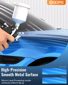 Side view shows ergonomic design for quick touch-ups.