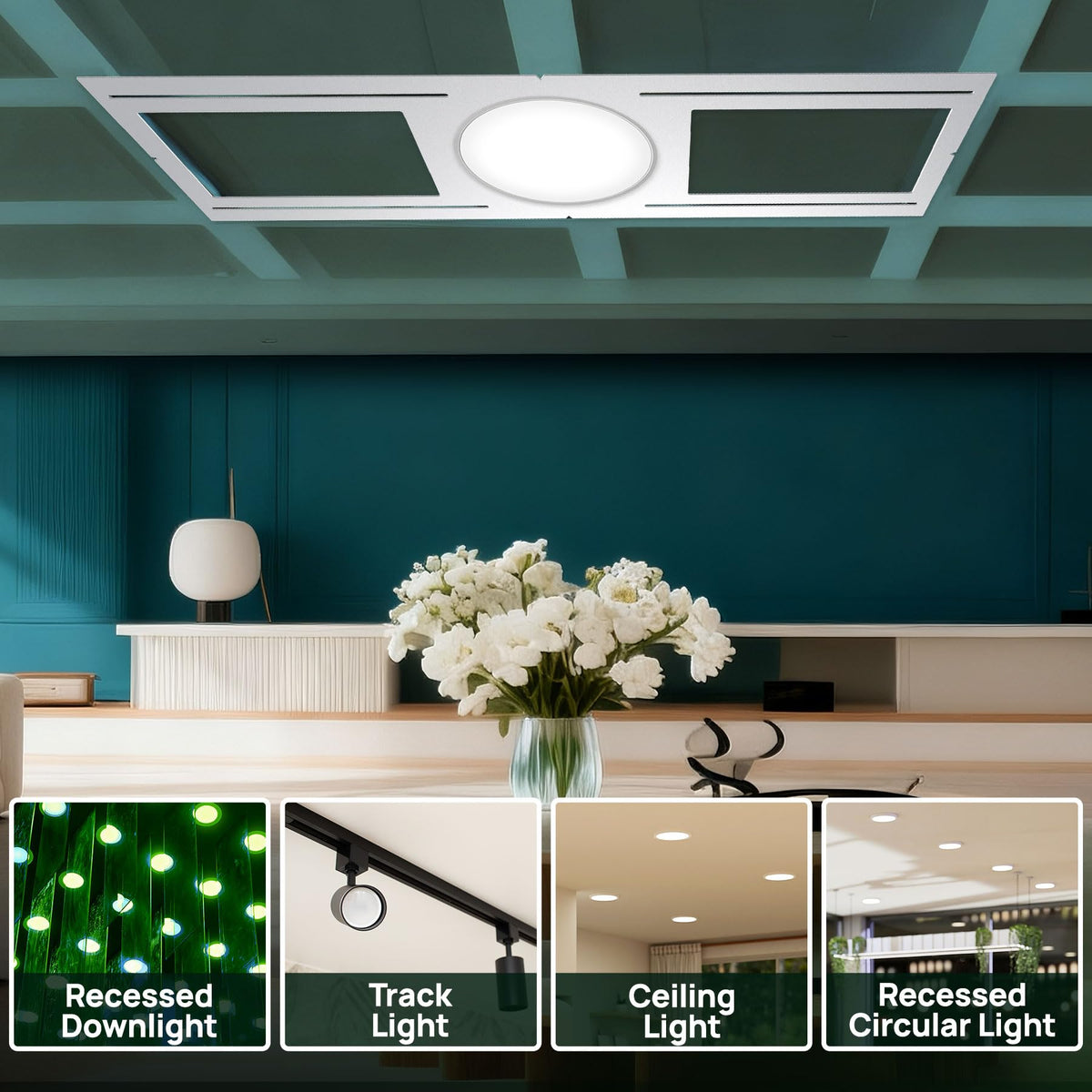 Sidasu mounting plate demonstrated in residential and commercial setting