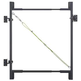 Sidasu heavy-duty fence gate kit frame for a strong, adjustable opening.