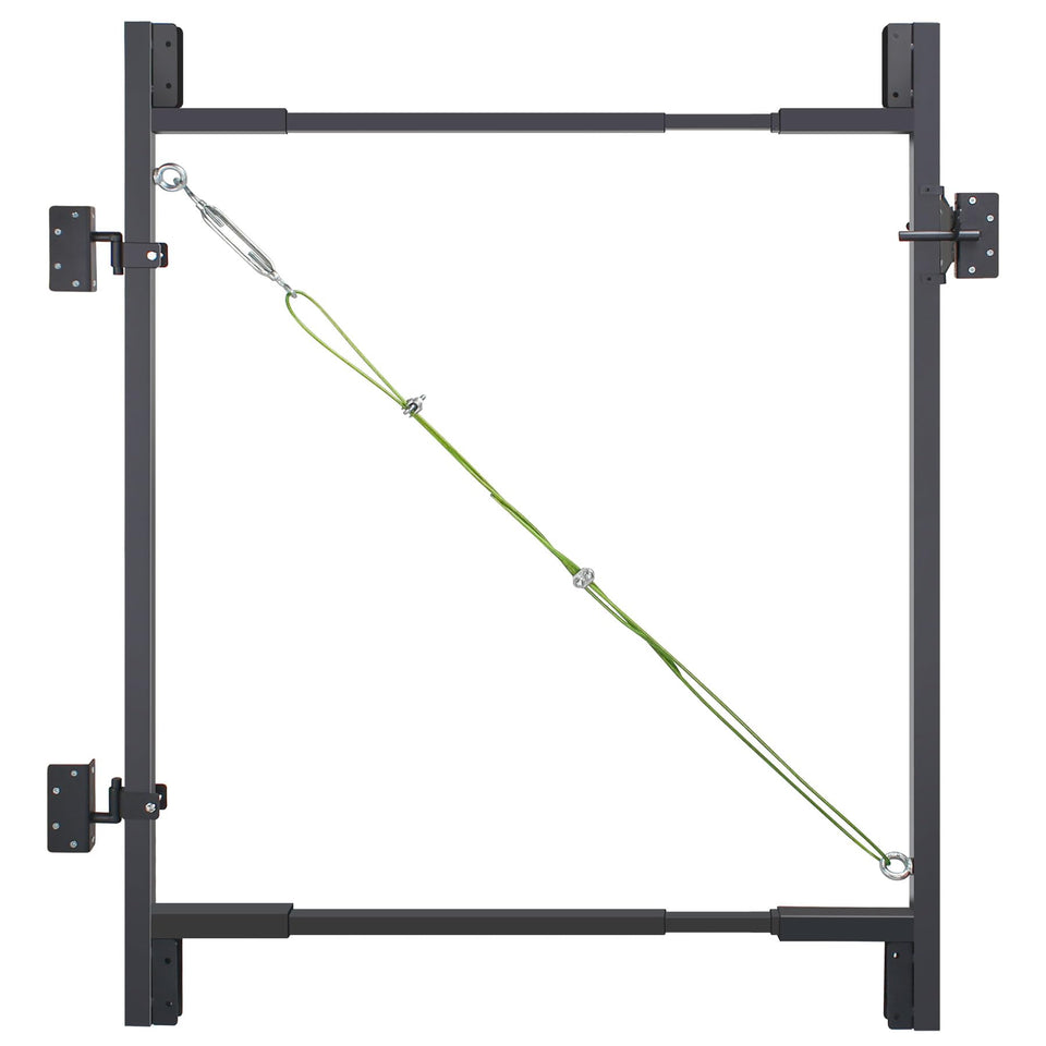 Sidasu heavy-duty fence gate kit frame for a strong, adjustable opening.