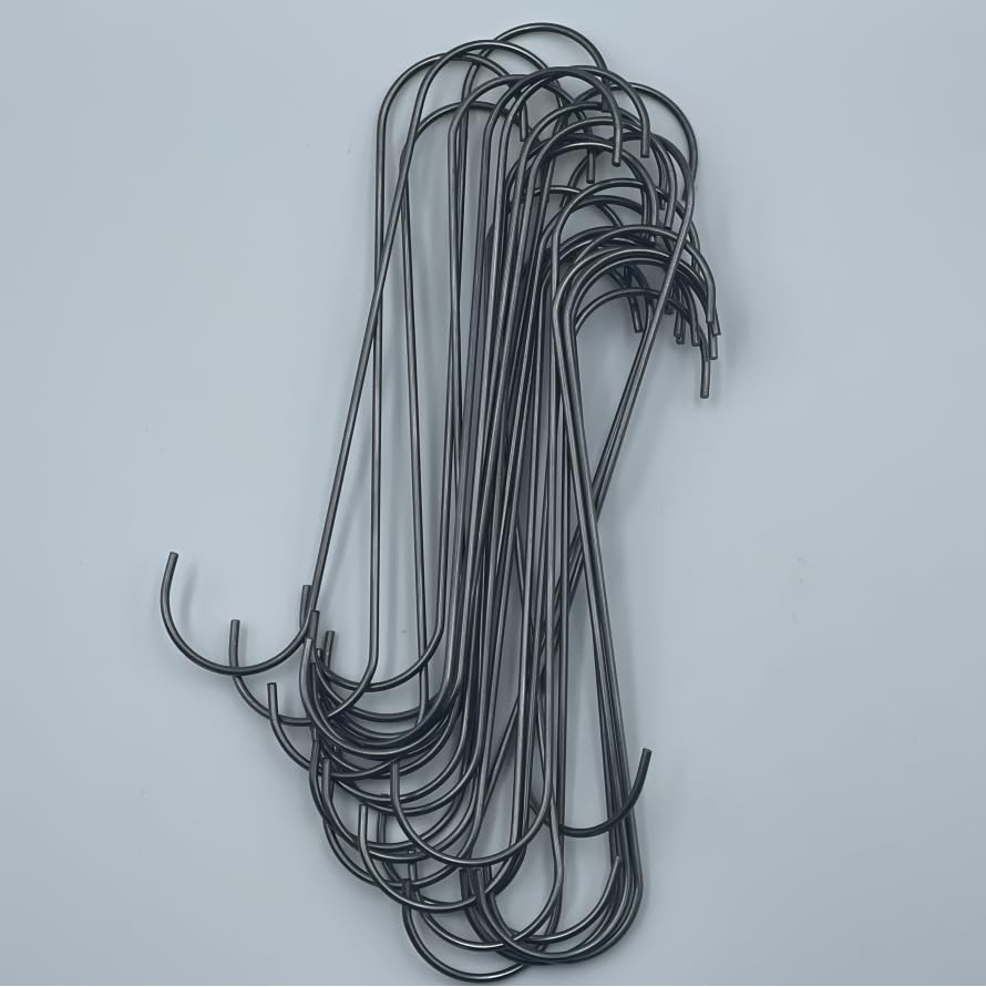 Sidawhope spring steel S-hook closeup highlights strength.
