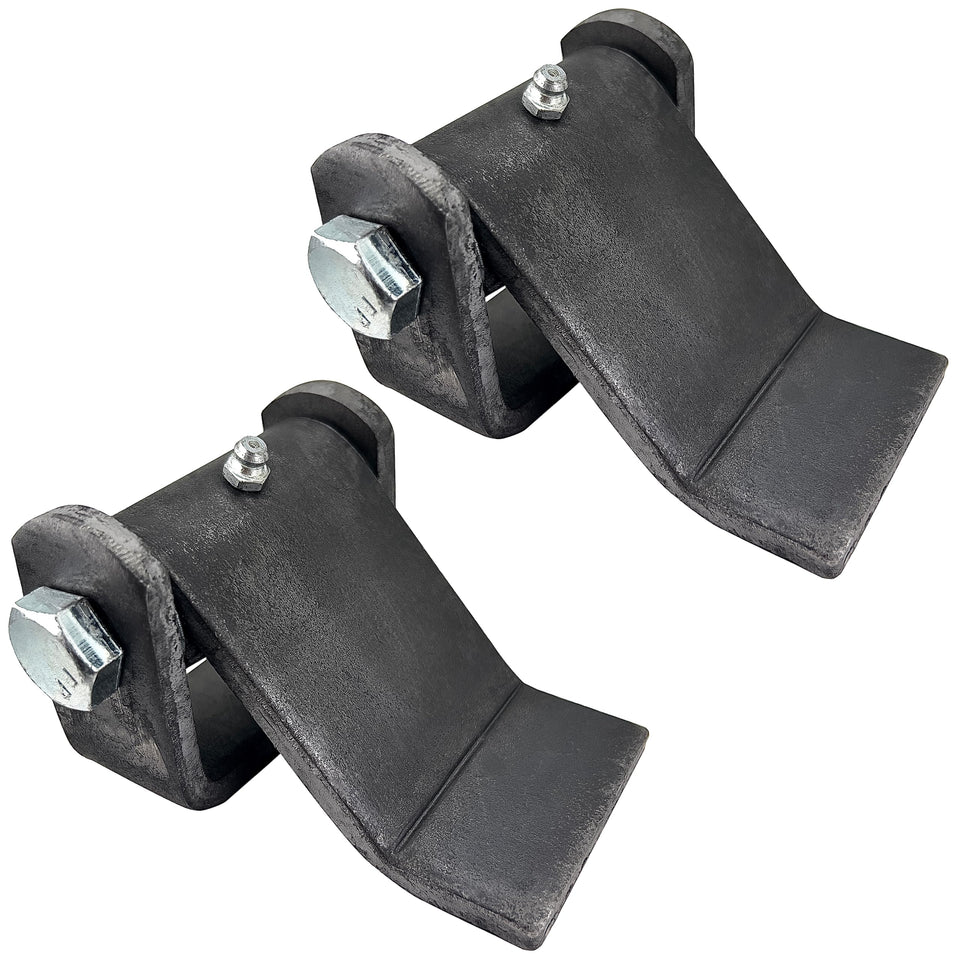 Sidco Supply dump trailer hinge on trailer tailgate, secure operation