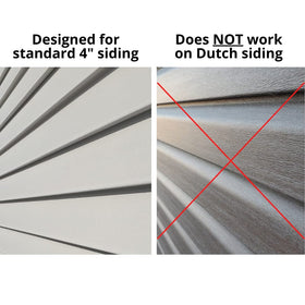 Siding Brush exterior cleaning solution suitable for one or two-story homes.