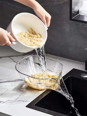 Sidmund drain basket BPA-free material ensures safe food handling.