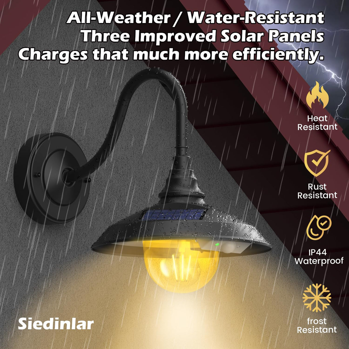 SIEDiNLAR Edison LED bulbs in warm and cool options