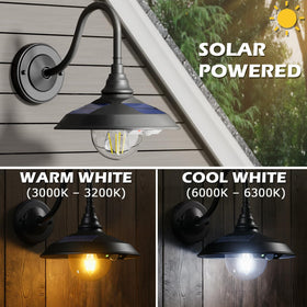 SIEDiNLAR solar barn light remote control for easy operation