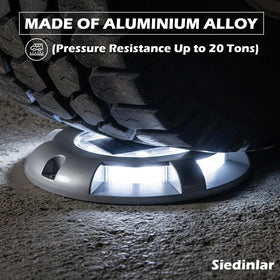 SIEDiNLAR aluminum body resists heavy pressure