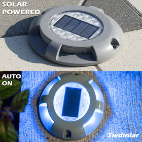 SIEDiNLAR blue LED dock light adds visibility on waterside docks.