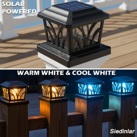 SIEDiNLAR post cap demonstrates warm/cool color modes for adaptable ambiance.