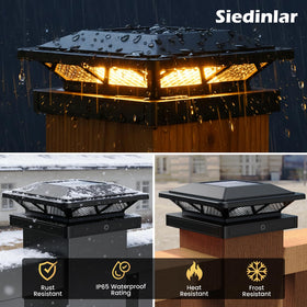 SIEDiNLAR 6-pack shown for easy post lighting installation.