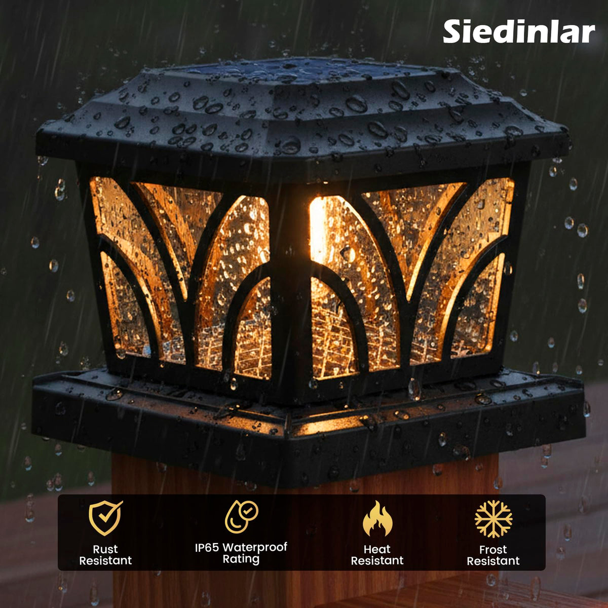 SIEDiNLAR warranty and support: 1-year coverage and responsive help.
