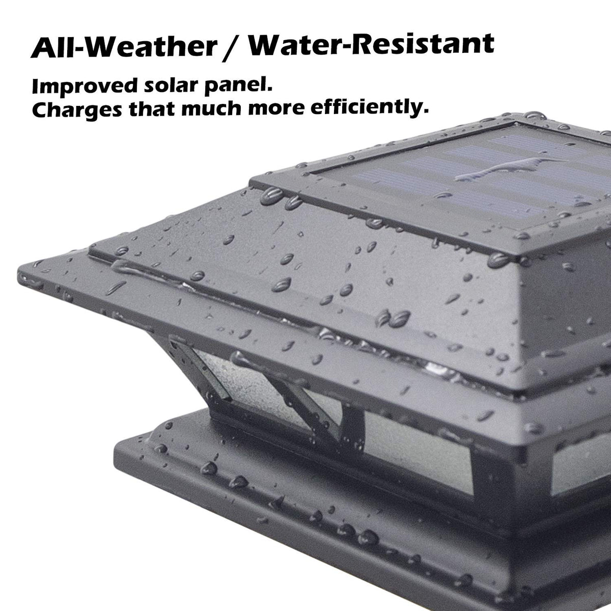 SIEDiNLAR easy screw-down installation on deck top or post