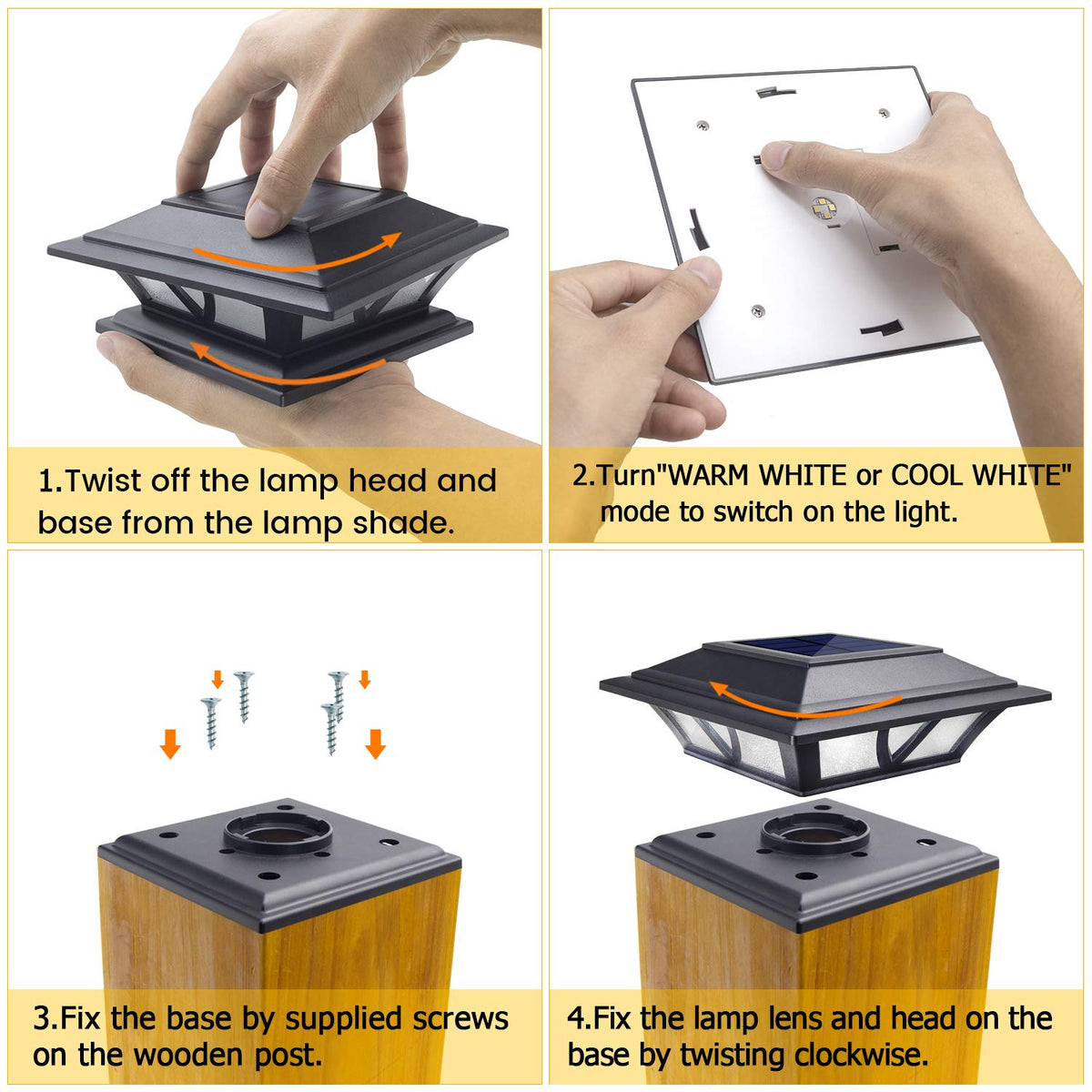 SIEDiNLAR UV-resistant ABS construction withstands outdoor use
