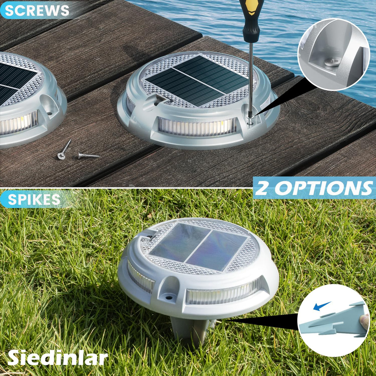 SIEDiNLAR top switch enables quick color mode changes.
