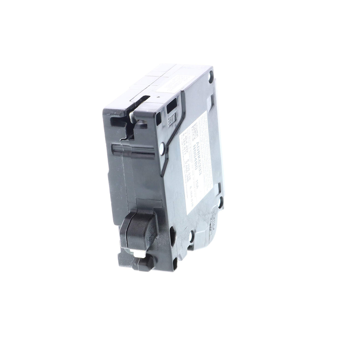 Siemens 15A AFCI plug-on-neutral breaker labeling for UL listed safety and quick verification