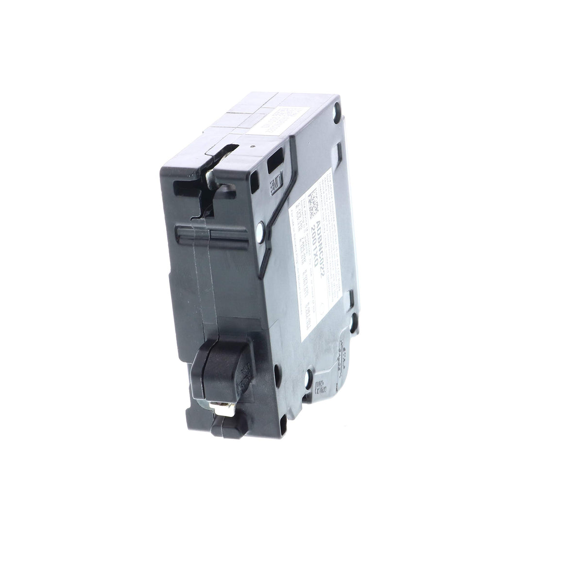 Siemens 20A plug-on-neutral breaker installed in panel for safe wiring