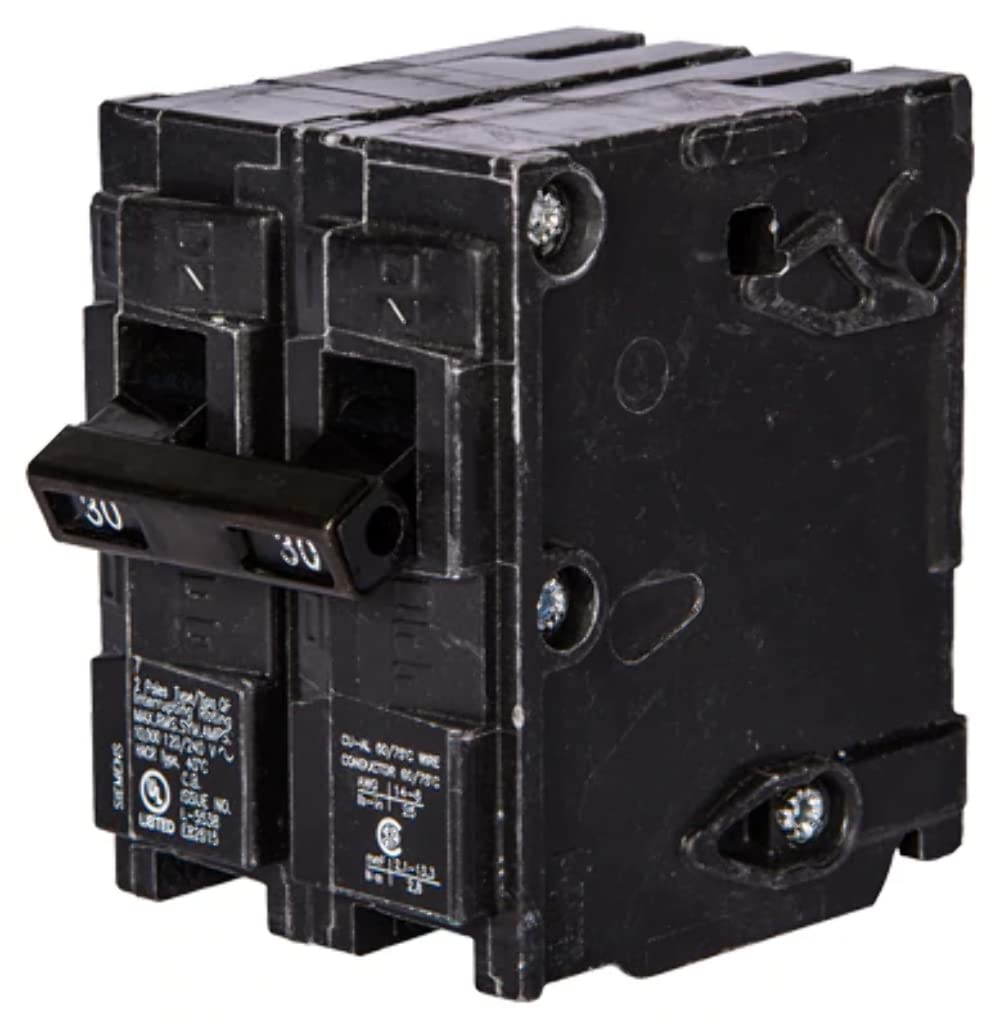 Siemens DP QP 35A circuit breaker ready for plug-in installation in compatible load centers.