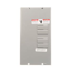 Siemens E0408ML1125SU 4-space 8-circuit layout supports organized electrical circuits.