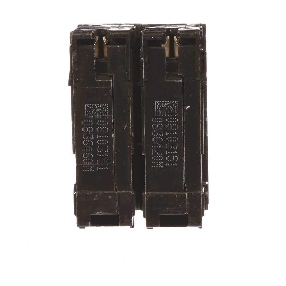 Siemens HIQ245 DP breaker plug-in connection enables quick installation.