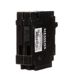 Siemens Q1515 installed in a load center demonstrating compact circuit management.