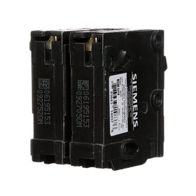 Siemens Q225 25A DP breaker label highlights 240V rating for safe operation