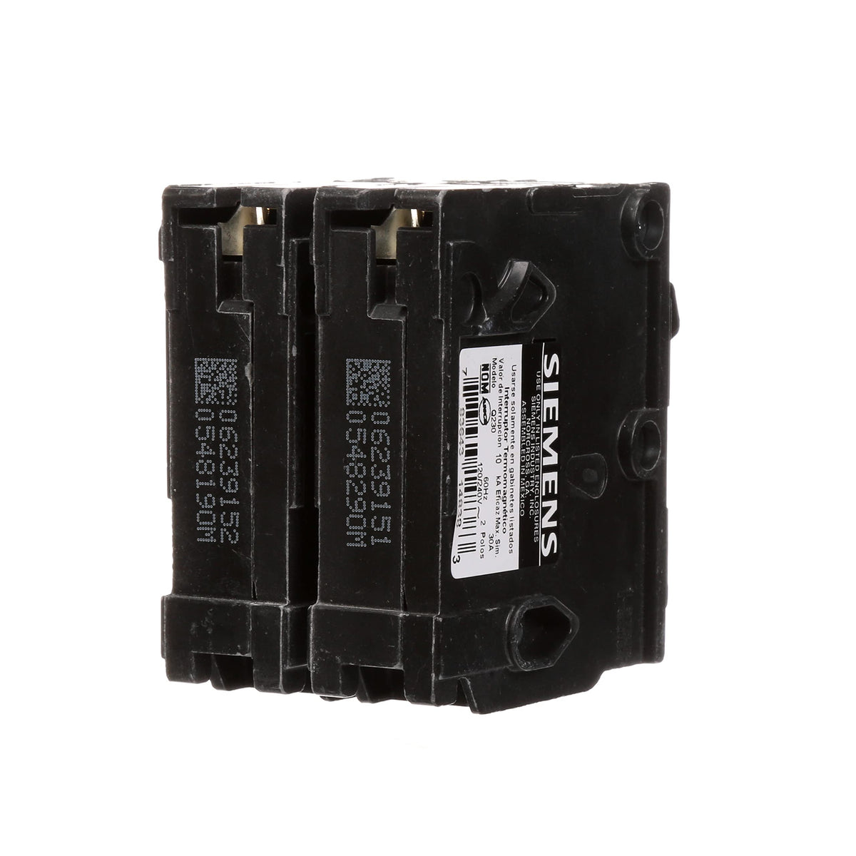 Siemens Q230 compatible with PL and ES load centers for easy upgrades