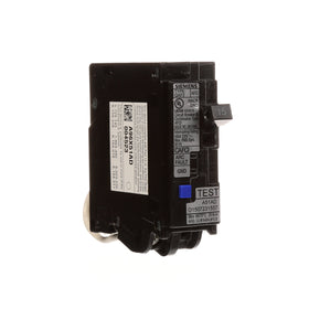 Siemens QA115AFC wiring space close-up highlighting extra 1/4 inch clearance.