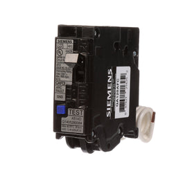 Siemens QA120AFC front view showing compact single-pole design for panels