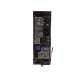 Siemens QA120AFC LED trip indicators illuminate for quick servicing