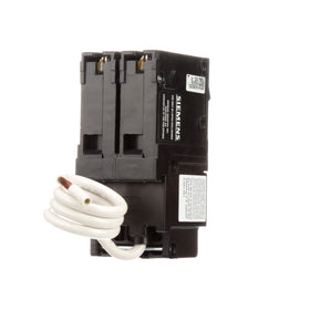 Siemens QF250A breaker, self-test feature, helps ensure ongoing ground-fault protection.