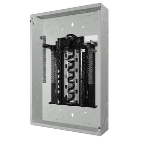 Siemens SN Series load center indoor front view showing compact design for installations.