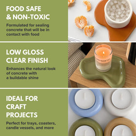Sienna Studios acrylic sealer cap close-up highlighting secure storage and shelf life