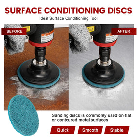 SI FANG Roloc disc pad holder for secure quick changes