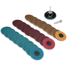 SI FANG Roloc sanding discs 3 inch pack for fast metal deburring and finishing