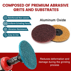 SI FANG coarse brown discs quickly shape rough areas on metal or composites
