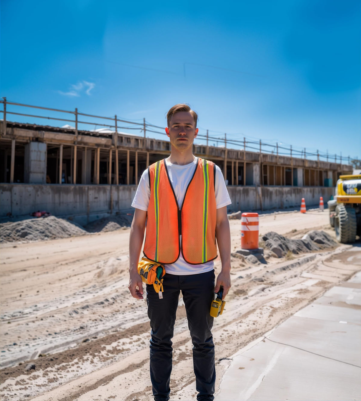 SIFE breathable mesh fabric keeps wearers cool during long shifts.