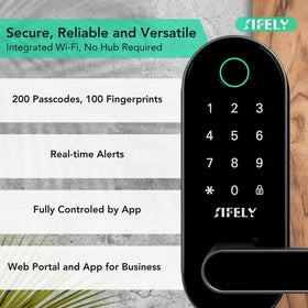 Sifely app control dashboard for managing access and users.